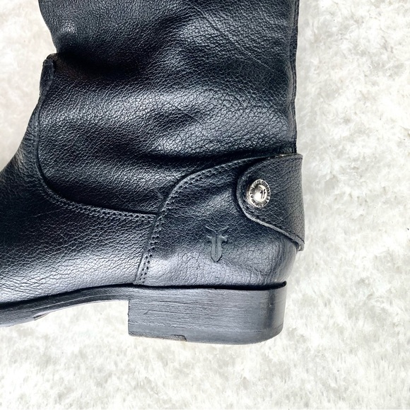 Frye Black Size 7 Melissa Back Zipper Boots - Picture 9 of 16